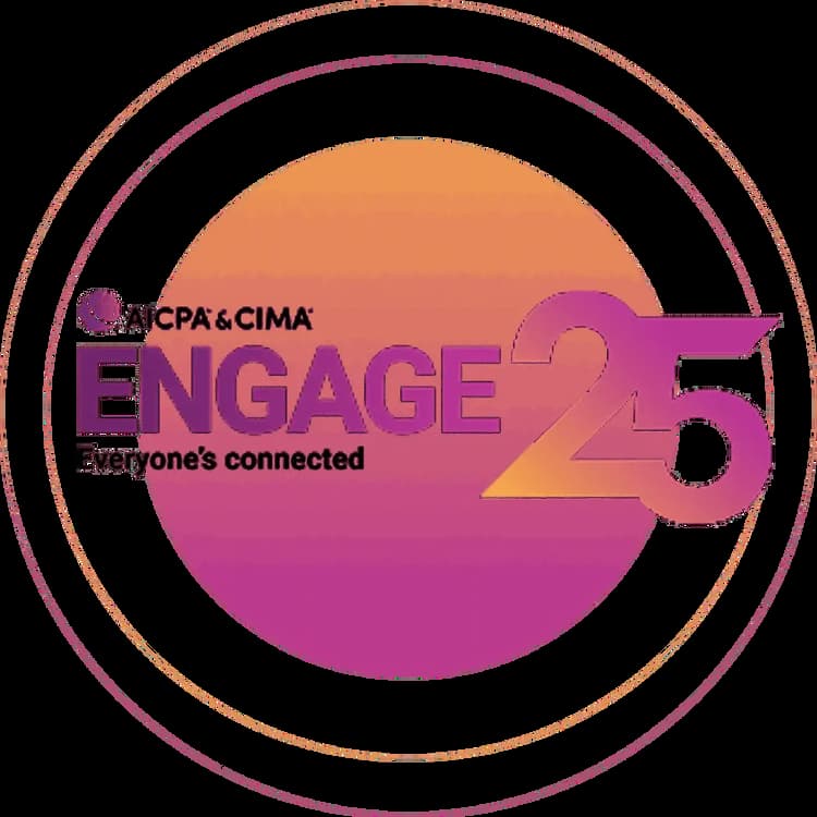 AICPA Engage 2025 event graphic