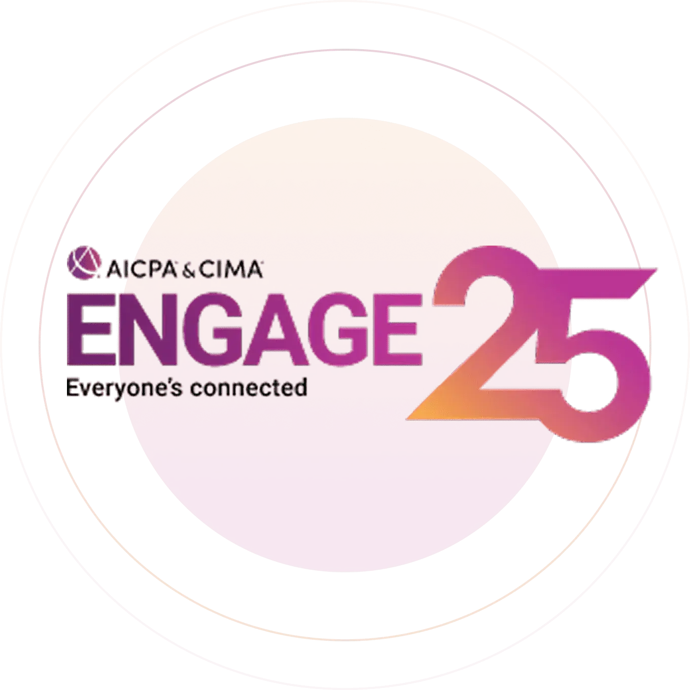 AICPA Engage 2025 event graphic